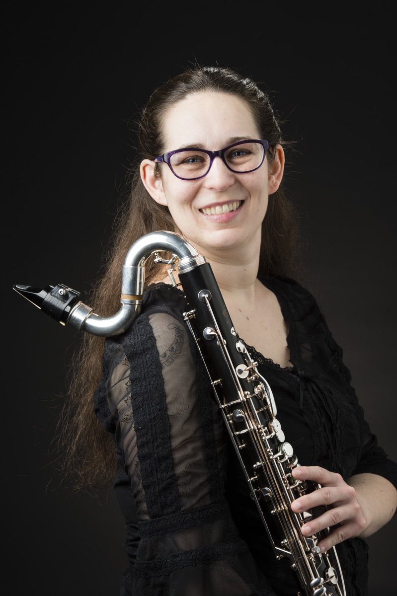 GoodchildMel's tweet photo. I'm working on some solo bass clarinet works for our concert on March 26th and I'm excited to share them with you. This picture is from our Artist Residency in Banff in 2018! https://t.co/N2uYNm8d2A