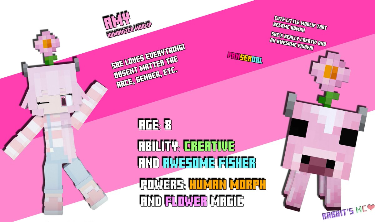 RabbitsMC's tweet photo. Presenting the gang!!

Rose - The brain one
Violet - The magic one
Erika - The muscles one
Amy - The funny one

I hope you guys like it! It took me a while making everything! Wait for future animations!

Special thx to @SlipperyT, @OdysseyEllie &amp; @ZoeyIsTooSmall for all the help https://t.co/nCUN3lTcDZ