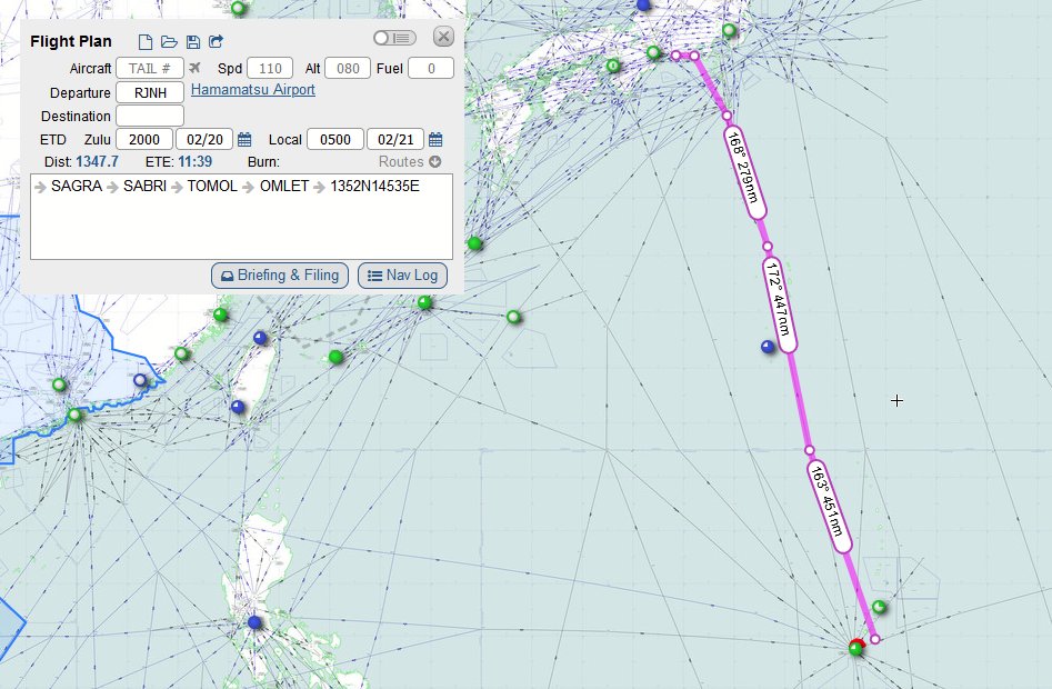 area_kilo's tweet photo. #DANDY03 5:00 JST Takeoff. Head south.
estimated flight plan is as follows. CopeNorth23 participants. https://t.co/JfNnwUBiGG