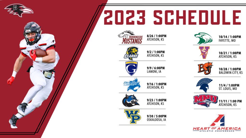 Benedictine Football tweet media