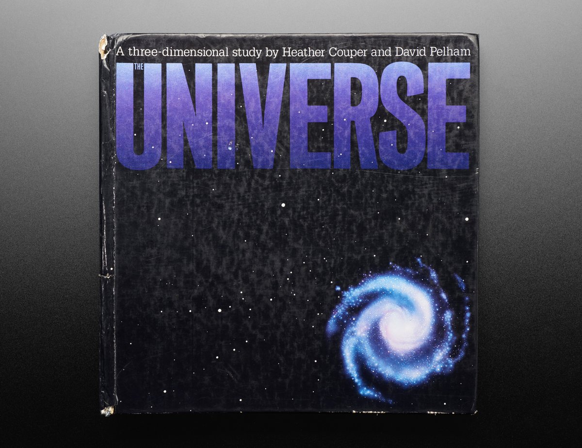 adafruit's tweet photo. OK! Who had this book growing up???? :) The Universe: A Three Dimensional Study - Pop-up Book Hardcover (1985) by Heather Couper and David Pelham. https://t.co/pdKHaJZo8K