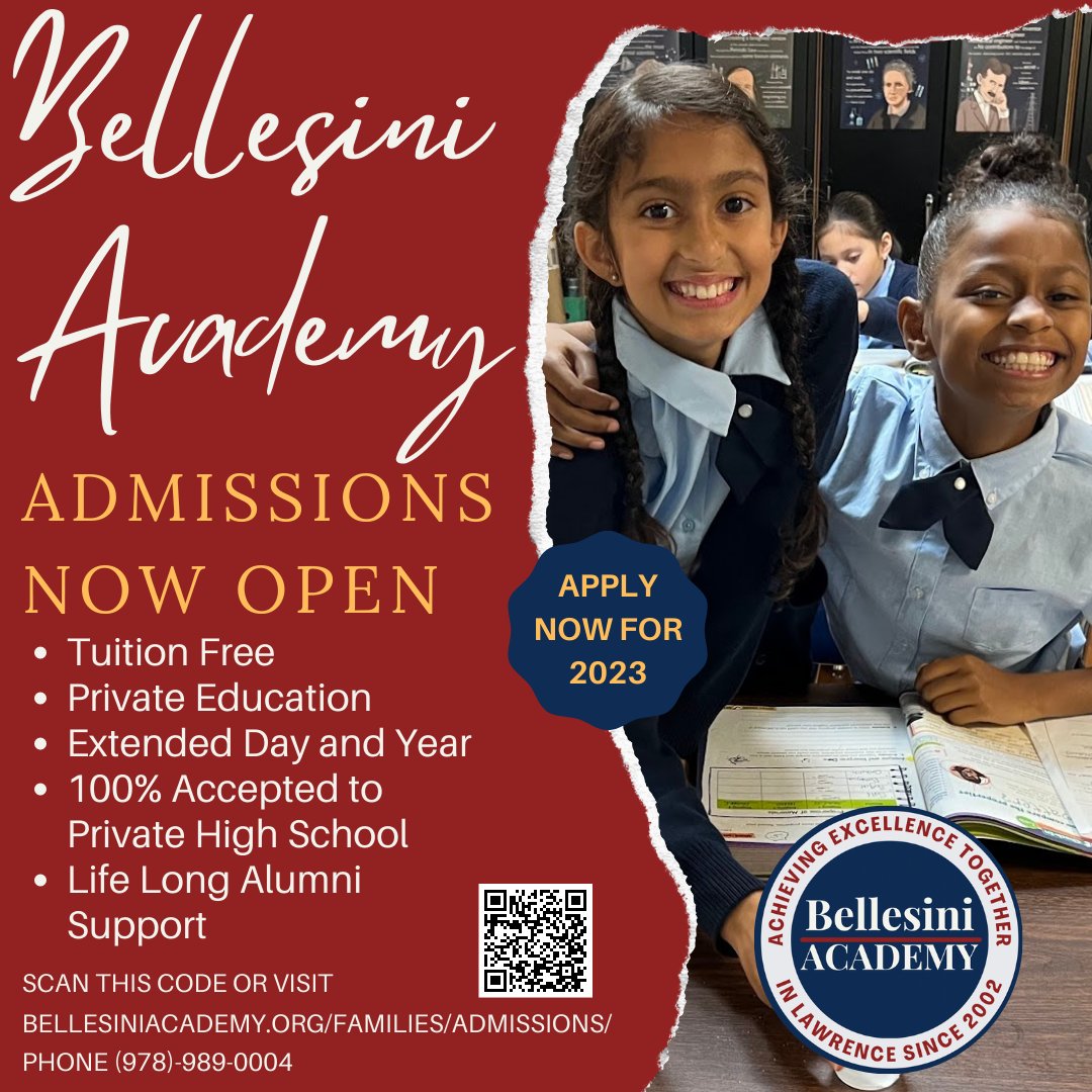 Bellesiniacadem's tweet photo. Applications for the Fall of 2023 are now available for grade 5 and limited spots available for grades 6 &amp; 7. Apply today at: 
 https://t.co/zHpXLbXKsi https://t.co/syaaBvwWAQ