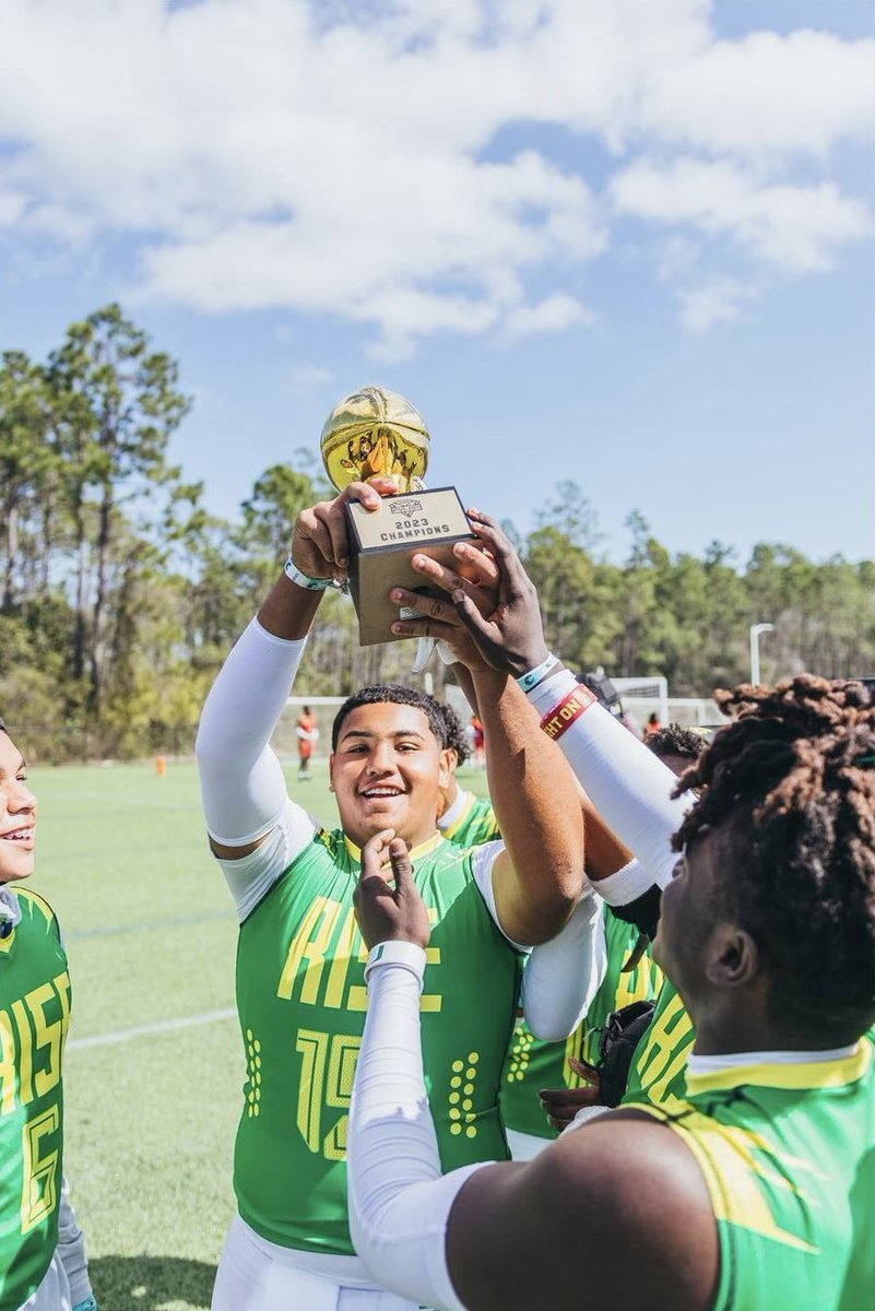_TheAlexDiaz's tweet photo. I had a great time competing at the @Pylon7on7 tournament in Panama City. We took care of business and brought home the championship! @RI5E_Sports @RSimmons5172 @BCarnes3 @941Qb https://t.co/78zARceOvo
