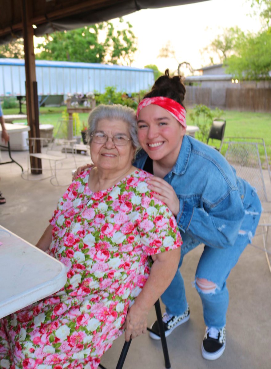 Swishem's tweet photo. Happy 85th birthday to my beautiful grandma. She is my last grandparent still living and she means the world to me… Te quiero y te amo mucho abuela 🥺❤️ https://t.co/YYdtdqEhsL