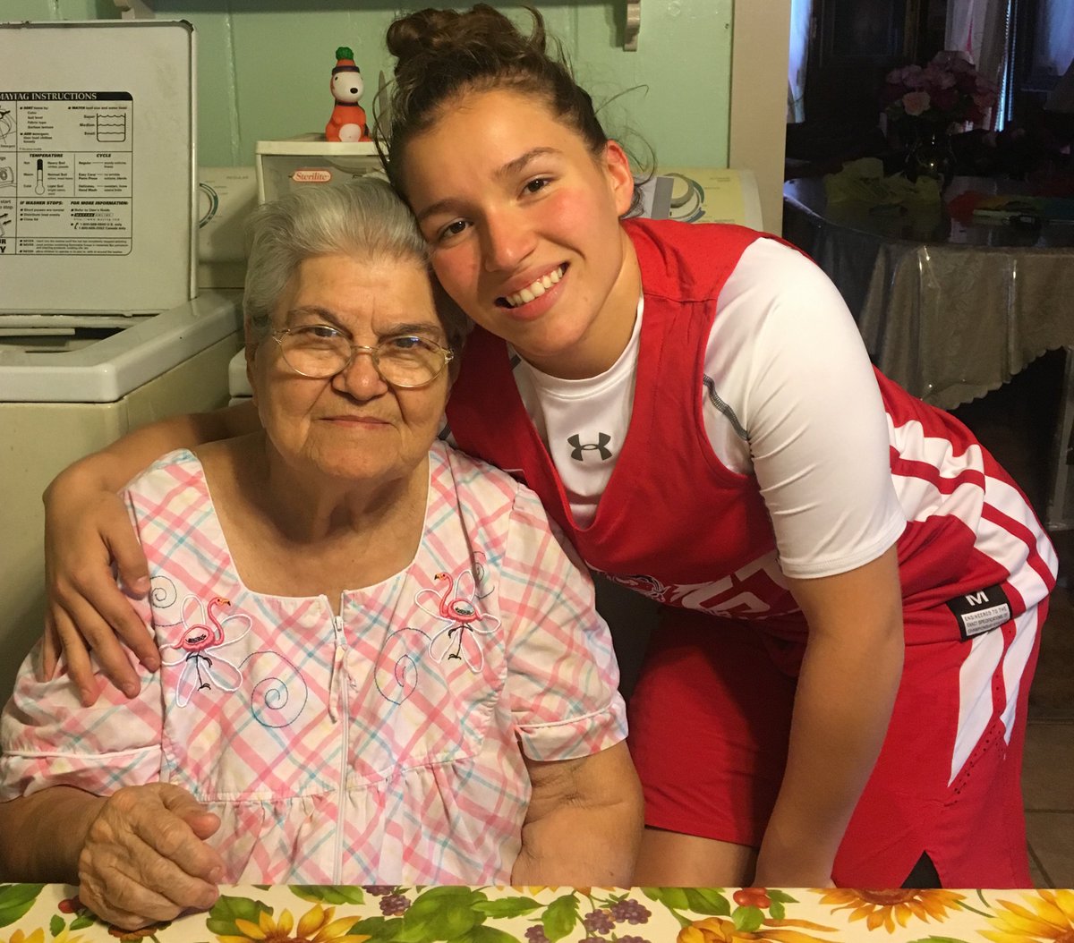 Swishem's tweet photo. Happy 85th birthday to my beautiful grandma. She is my last grandparent still living and she means the world to me… Te quiero y te amo mucho abuela 🥺❤️ https://t.co/YYdtdqEhsL