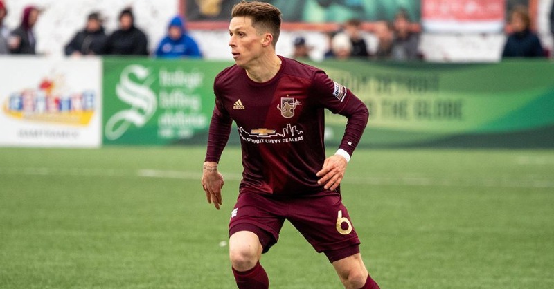USLLeagueOne's tweet photo. A two-way midfielder ↔️

The @independence have signed @bradwell7 ahead of the 2023 season✍️

#WeAreCLT // #OneForAll