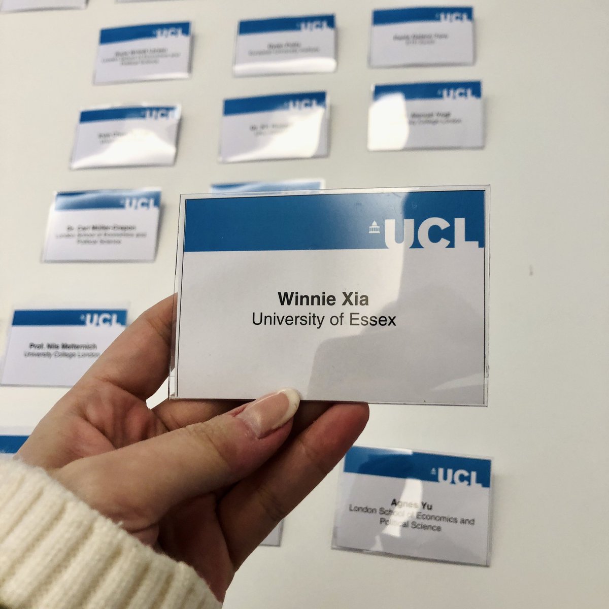 Winnie Xia (@winniexia1001) on Twitter photo I received great feedbacks on my paper: female participation and making protests peaceful at <a href="/uclconflict/">UCL Conflict & Change</a> workshop today. It was lovely to discuss about research ideas and meet new and old friends. Great thanks to this amazing team, <a href="/yilinsusue/">Yilin Su</a> <a href="/FinnKlebe/">Finn Klebe</a> @swebera and Michael. I received great feedbacks on my paper: female participation and making protests peaceful at <a href="/uclconflict/">UCL Conflict & Change</a> workshop today. It was lovely to discuss about research ideas and meet new and old friends. Great thanks to this amazing team, <a href="/yilinsusue/">Yilin Su</a> <a href="/FinnKlebe/">Finn Klebe</a> @swebera and Michael.