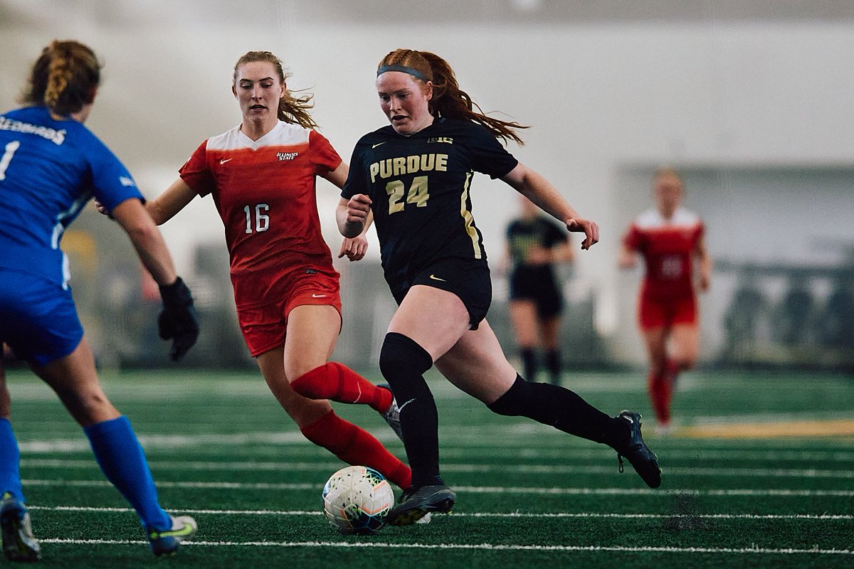 PurdueSoccer's tweet photo. Some big performances on the field and in the weight room last week!

⚽️ Player of the Week - 𝙆𝙖𝙮𝙡𝙖 𝘽𝙪𝙙𝙞𝙨𝙝
💪 Boiler Strong Athlete of the Week - 𝘼𝙗𝙞𝙜𝙖𝙞𝙡 𝙍𝙤𝙮

#BoilerUp 🚂 https://t.co/XyzPdBJSEG