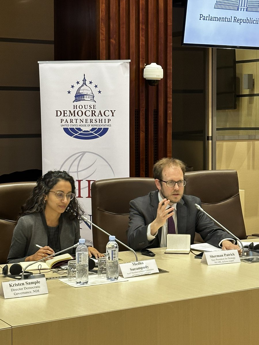 NDIgov's tweet photo. 3/3 @NDI is proud to partner with @house_democracy in supporting @Parliament_RM in its efforts to expand capacity and deliver results for the Moldovan people🇲🇩 https://t.co/vg8nEEUqAM