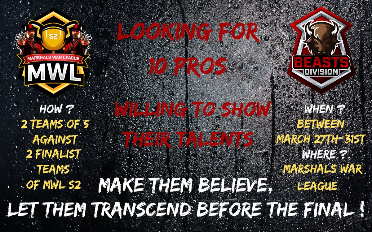 MarshalsFamily's tweet photo. #clashofclans #esports #MWLS02 #lookingforproplayer
✉️ If interested you can contact:
haji#1180
aTTila#0906 https://t.co/VfjFWbrrvF