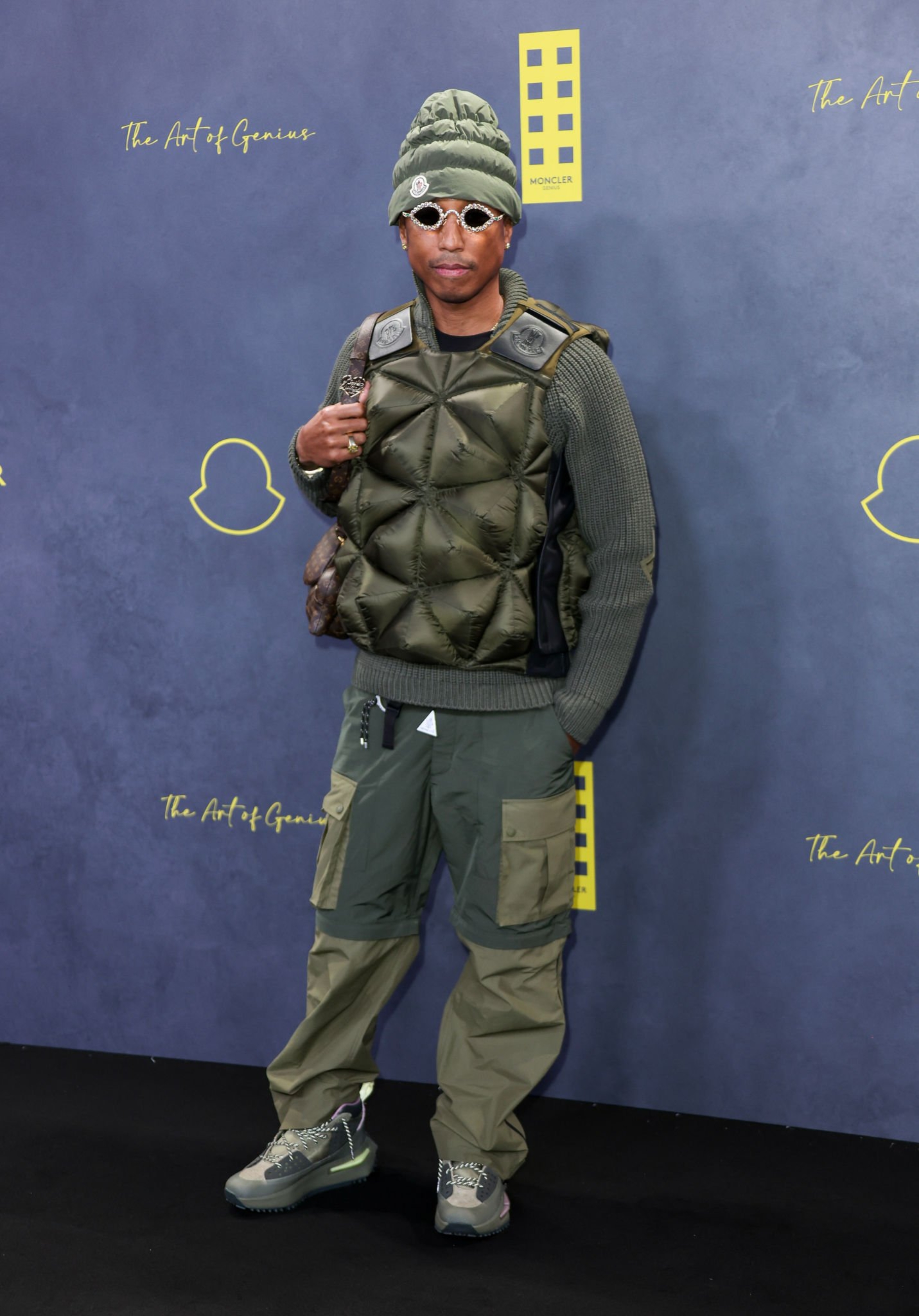 21metgala on X: Pharrell Williams attends the Moncler Genius