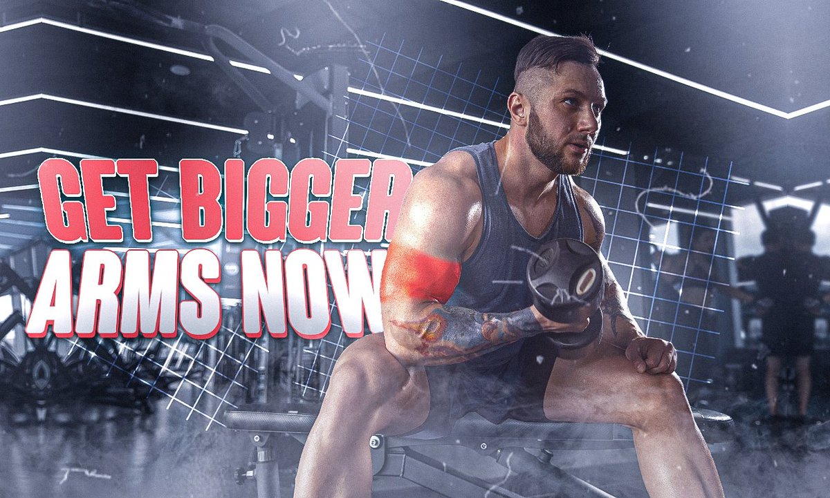 💪 Take your arm workout to the next level with this amazing gym thumbnail I designed for a client for only $5!

🎨 Let's work together to make your fitness business stand out with professional and affordable designs! #GymDesign #FitnessMotivation #BiggerArms