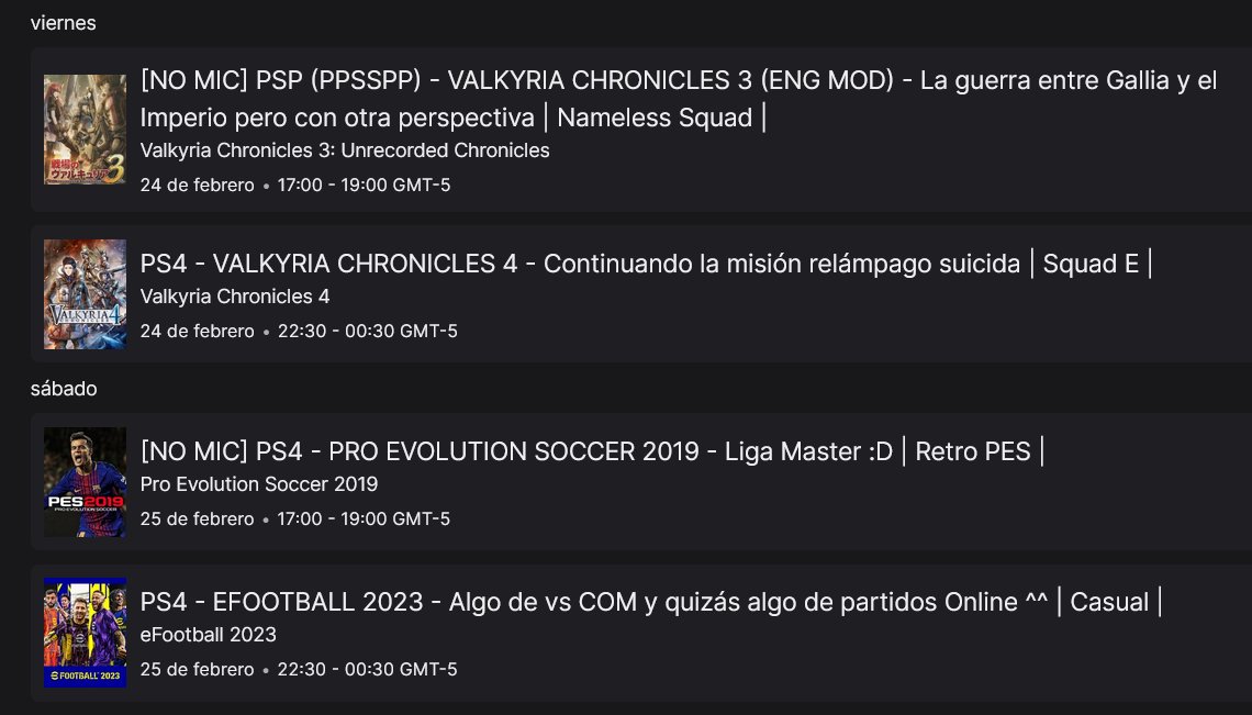 CynellsVG's tweet photo. Listo, semana programa a full y ahora si la completaré ^^

#GenshinImpact #Persona #P5R #P4G #FinalFantasy #FF7R #FFXII #GranTurismo #GT7 #GTSport #ValkyriaChronicles #VC3 #VC4 #PSO2NGS #NieRAutomata #PES2019 #eFootball2023 #Xenosaga https://t.co/j2tjanK6Cj