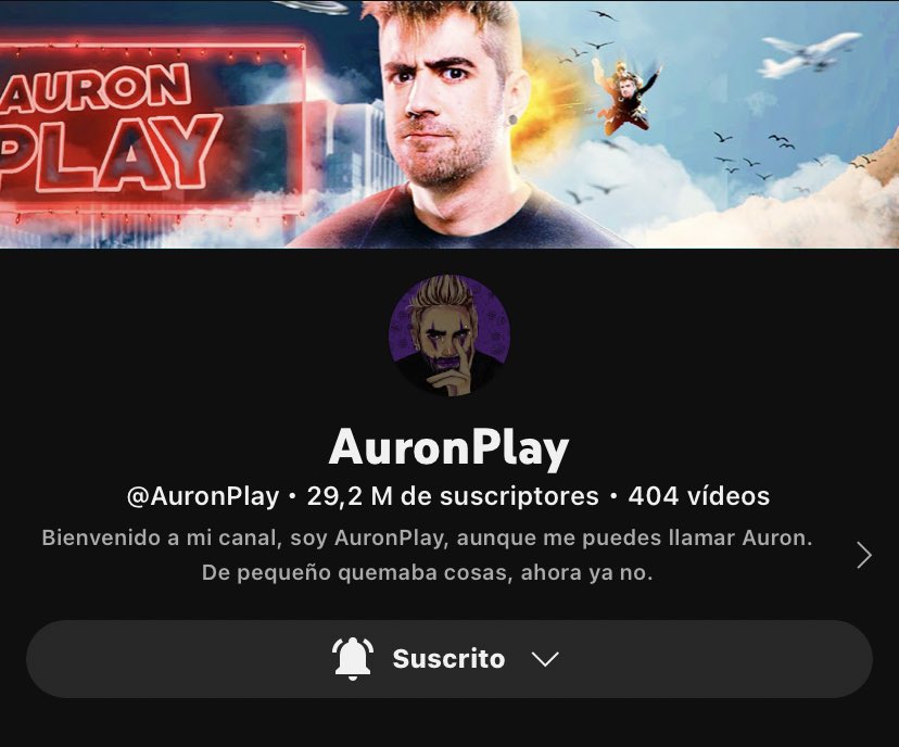 InfoAuron's tweet photo. 📢 || ¡Nueva foto de perfil en el canal principal, Auronplay! https://t.co/MeDH0CvDHT
