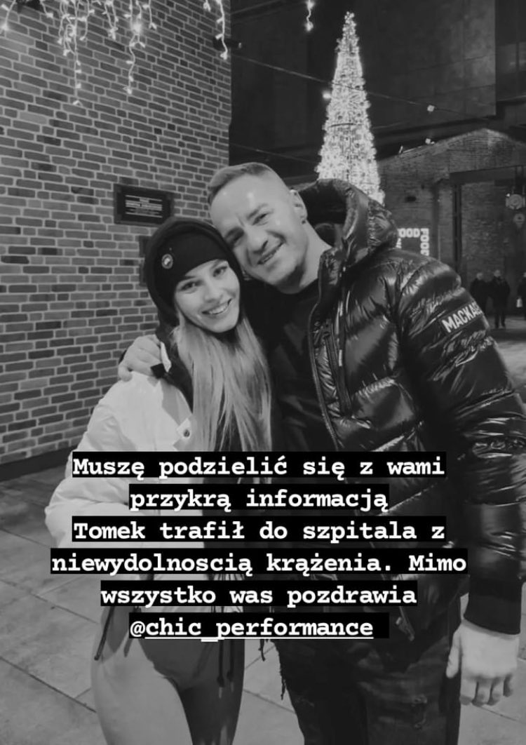 FreakInfo_'s tweet photo. Tomasz ”Chic” Galewski trafił do szpitala z powodu niewydolności krążenia, o czym poinformowała jego partnerka za pośrednictwem mediów społecznościowych. 🏥
#highleague #mmavip https://t.co/0zXPDodt9t