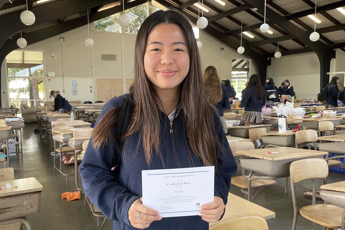 Congratulations to Elena '23, who was named a finalist in the National Merit Scholarship Program! #catalinagirlscan #trulycatalina
