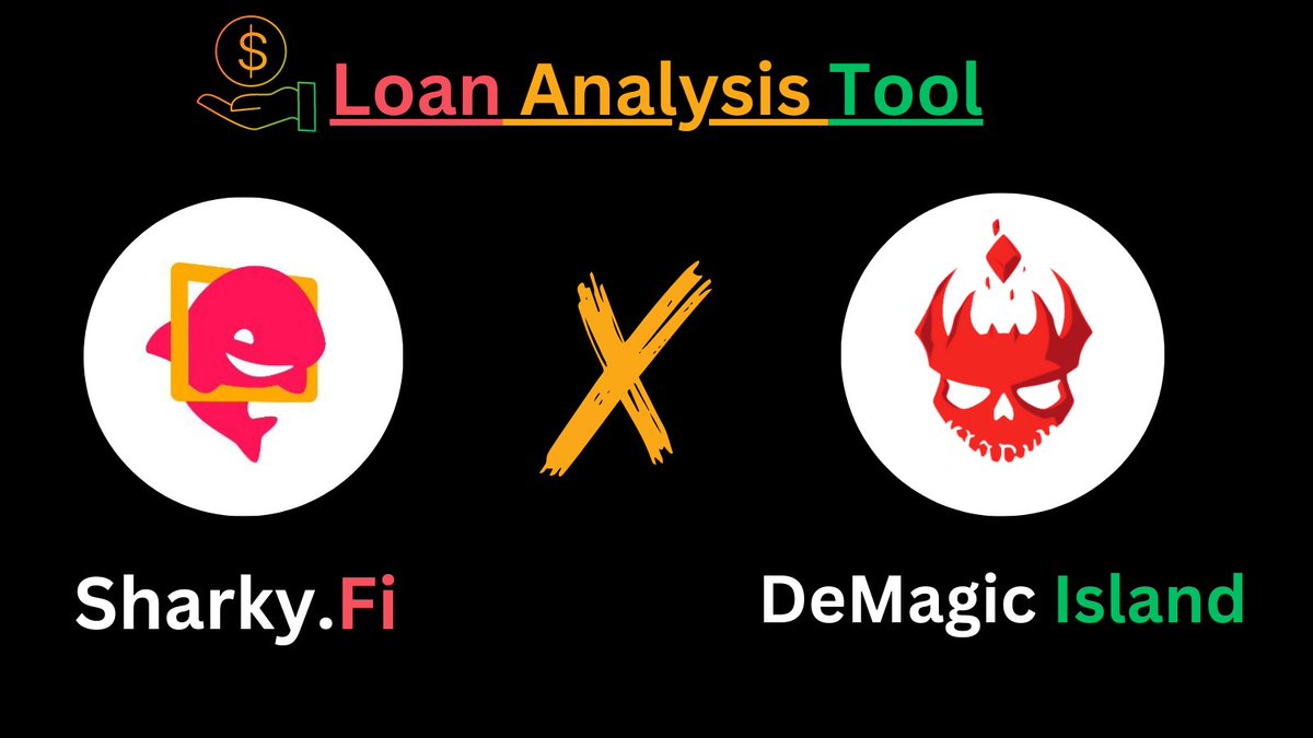 Sharky π¦ NFT-backed loans (@sharkyfi) on Twitter photo Proud to announce that we've partnered up with <a href="/DeMagicisland/">DeMagic Island</a> to implement The Loan Analysis Tool! π οΈ
Starting today, <a href="/SharkyFi/">Sharky π¦ NFT-backed loans</a> & <a href="/DeMagicisland/">DeMagic Island</a> Holders can quickly understand the safety of each borrowing option and easily maximize their profits.
Check it out in our Discords! Proud to announce that we've partnered up with <a href="/DeMagicisland/">DeMagic Island</a> to implement The Loan Analysis Tool! π οΈ
Starting today, <a href="/SharkyFi/">Sharky π¦ NFT-backed loans</a> & <a href="/DeMagicisland/">DeMagic Island</a> Holders can quickly understand the safety of each borrowing option and easily maximize their profits.
Check it out in our Discords!