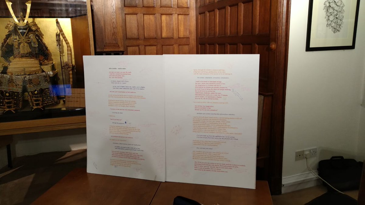 NeurodiverseOx's tweet photo. What a pleasure to hear @loopylalia read her gorgeous, clever, resonant poetry at our first in person event this year. It was wonderful to hear her talk about the thoughts and process behind her poetry, and hear others' insights on poetry and mental illness https://t.co/ZaYvbEz6UN