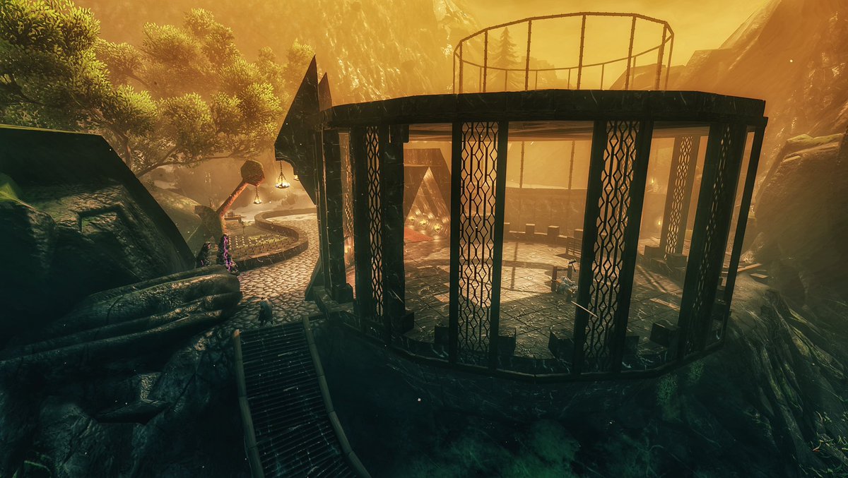 KattFarrell's tweet image. Starting in on a new #Valheim #mistland build 🤟