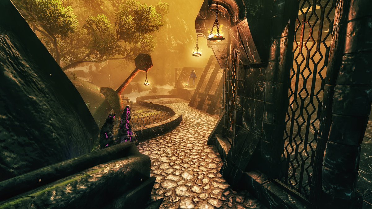 KattFarrell's tweet image. Starting in on a new #Valheim #mistland build 🤟