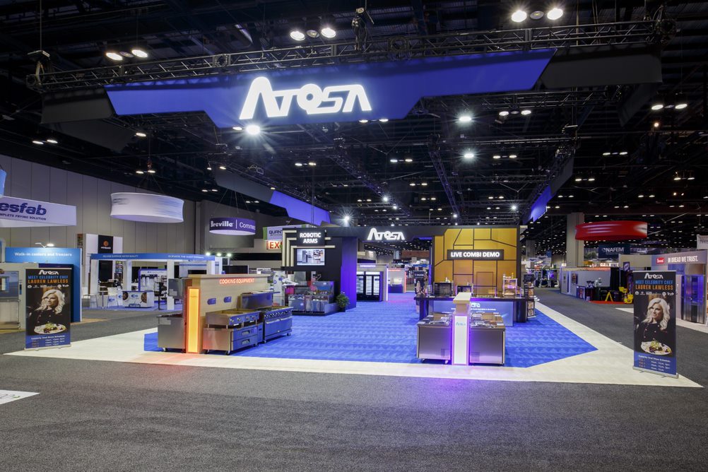 NAFEM 2023 was amazing what part of the Atosa booths was your favorite - the intelligent french fry robotic solution, the Live combi demo's, the Atosa Steak House or the Atosa new walk-in's?