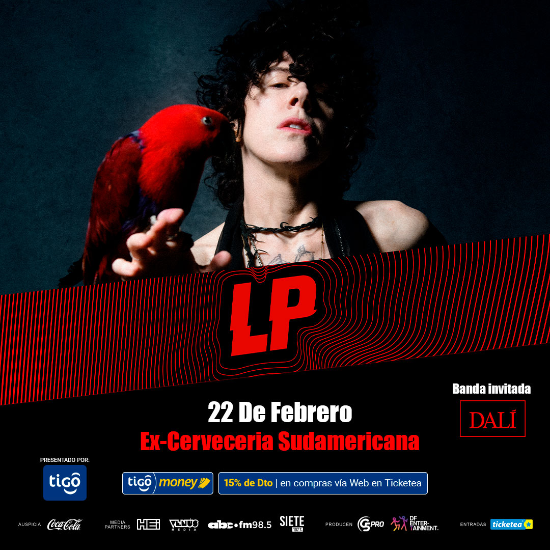 G5pro's tweet photo. 2๏ธโฃ dรญas para escuchar en VIVO a LP๐แดษด สแด แดx Cแดสแด แดแดแดสรญแด Sแดแด
แดแดแดสษชแดแดษดแด!โค๏ธโ๐ฅ
๐Banda Inivitada @dalimusicapy ๐ถ
๐๏ธ22 de Febrero
๐Beneficiate con el ๐๐ฒ๐๐ฐ๐๐ฒ๐ป๐๐ผ ๐ข๐ก๐๐๐ก๐ ๐ฑ๐ฒ๐น ๐ญ๐ฑ% ๐ฐ๐ผ๐ป ๐๐ข๐ ๐จ ๐๐จ๐ง๐๐ฒ
๐๏ธEntradas en @TicketeaPy
#LP2023Py https://t.co/q98rhXsPtL