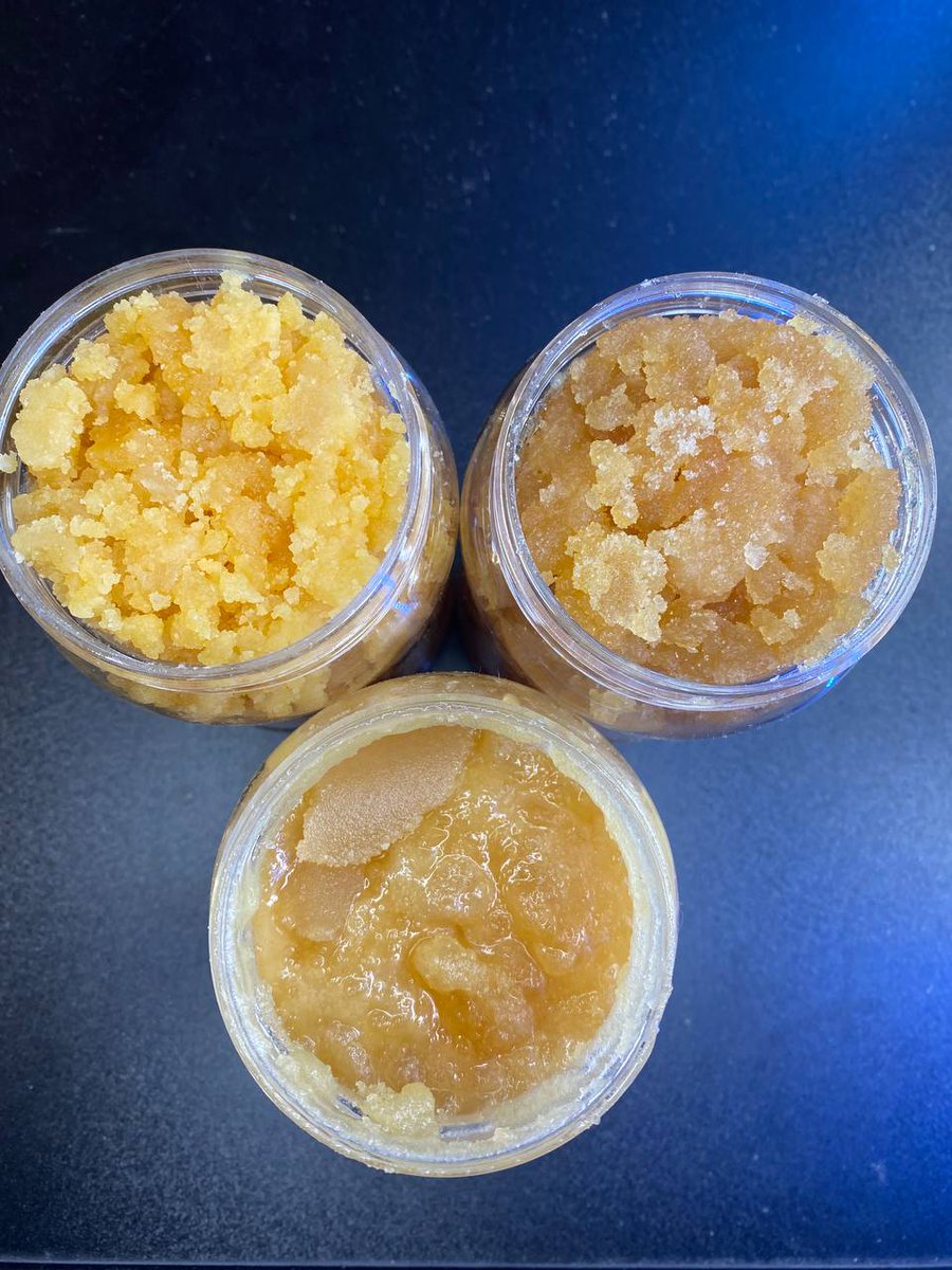 rikki_LA_'s tweet photo. Sugar 🍯🔥
A few jars to the head. 🤌 #cannabisculture #cannabiscommunity #hightimes #highthinkingpeople #realmedicine #dabs #bho #oil #extracts #liveresin #concentrates #highsociety #meds #dabbindaily #highlife #thc #cbd #truemedicine #shatter #wax https://t.co/vSoMNlqYfo