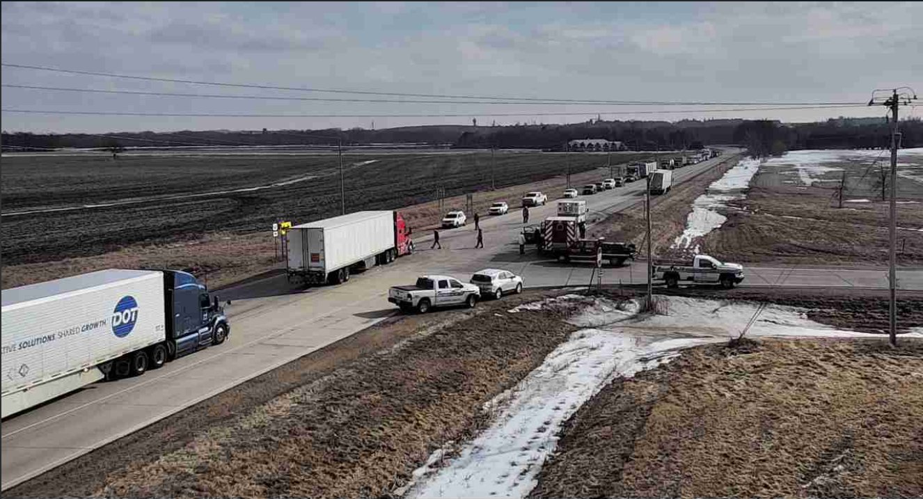 MN CRIME Police/Fire/EMS on Twitter "LEROY Crash near Highway 63