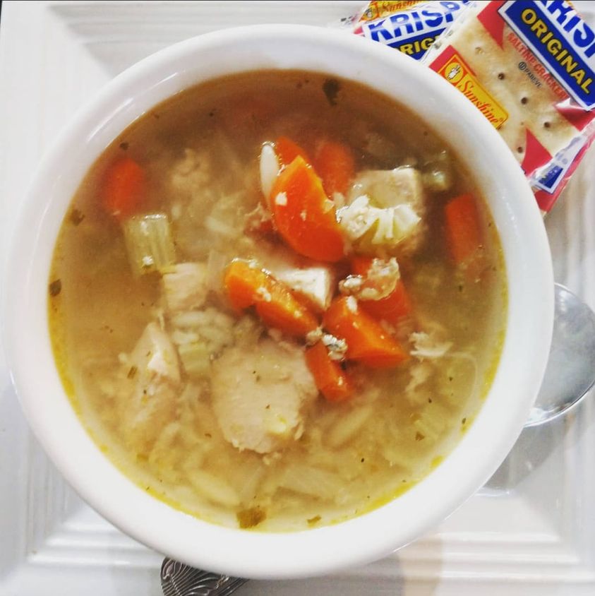 Chicken soup for the soul 😁

#soupoftheday #codyscafe #santabarbara #goleta #lunchtime #patiodinimg #chickensoupforthesoul