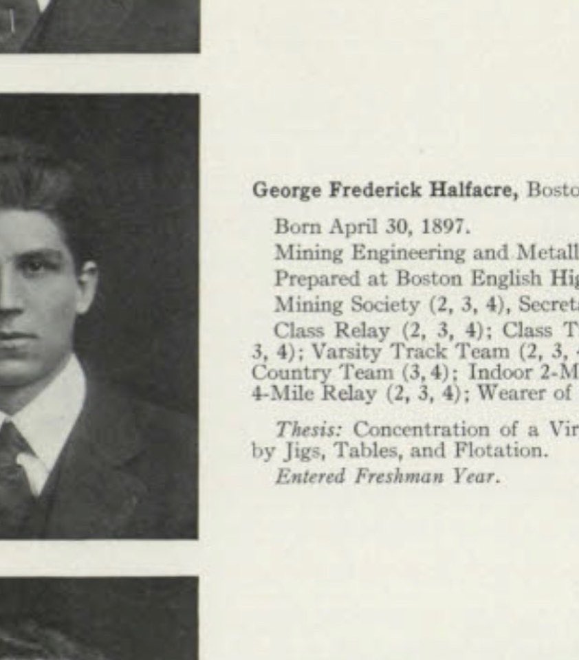 TheHalfacre's tweet photo. Proud of @MHalfacre96 being a 4th Generation @NCAA college athlete.  @NCAAFootball @RFH_Football @mjfrecruits @FootballBentley @VW_BentleyAD 
George Halfacre MIT ‘18 Track and CC
Bob Halfacre Lehigh ‘48 Track
Mike Halfacre FSU ‘88 Swimming
Marshall Halfacre Bentley ‘27 Football https://t.co/YrrxOwTeWh