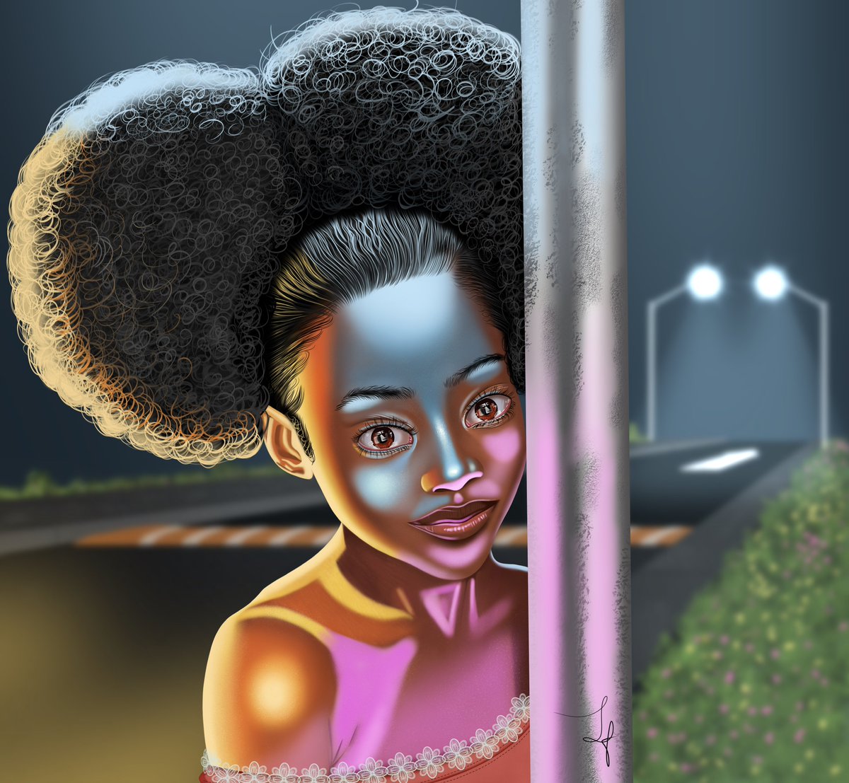 Digital drawing done by Yours Truly 
#digitalart #procreate