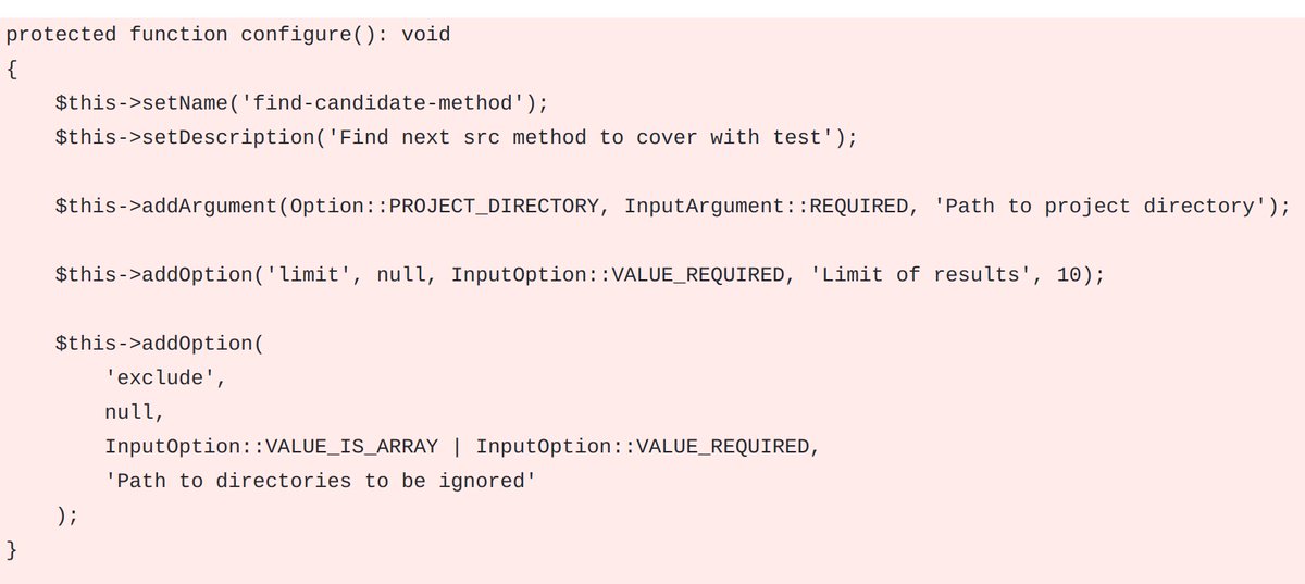 VotrubaT's tweet photo. Current status: converting Symfony commands to #laravel on testgenai...

Before ↓                                                          After ↓

Wow 😳 https://t.co/HNJlbET0gY