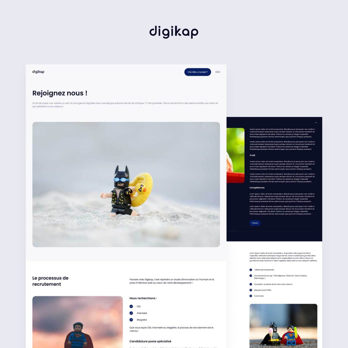 digikap's tweet photo. 🤩 Fier de partager avec vous notre tout nouveau site carrière !

🤗 Rejoignez notre communauté de talents et découvrez comment nous pouvons apprendre les uns des autres chez Digikap.

#RechercheEmploi #Carrières #PlateformeDeRecrutement #digital https://t.co/Or3vfyk5sQ