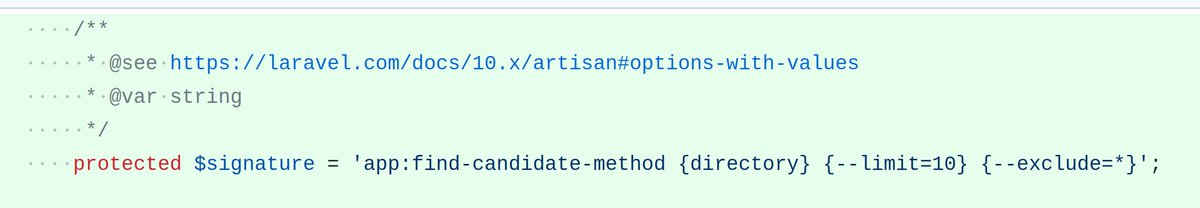 VotrubaT's tweet photo. Current status: converting Symfony commands to #laravel on testgenai...

Before ↓                                                          After ↓

Wow 😳 https://t.co/HNJlbET0gY