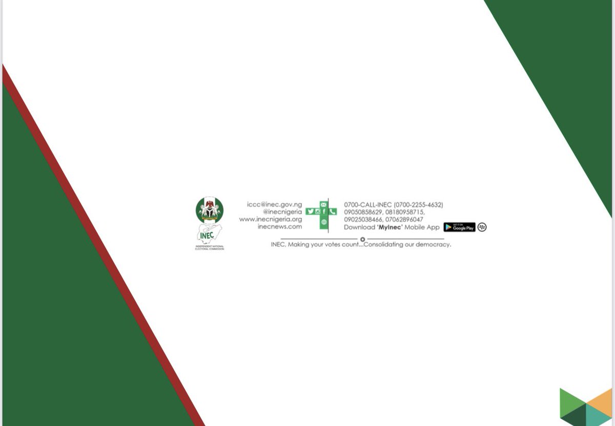 Summary of Polling Unit and Collation Centre Agents Submitted by Political Parties for the 2023 General Election (2)