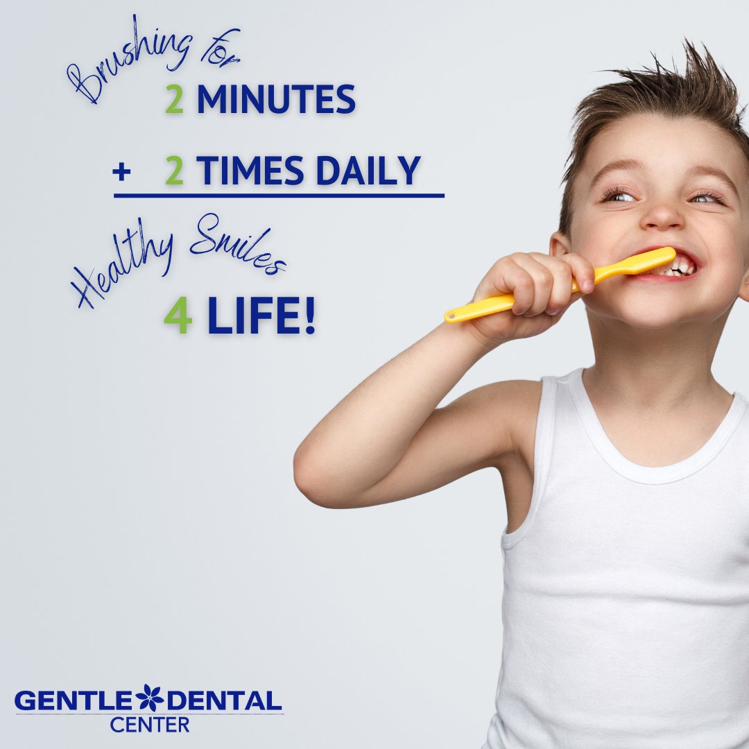 Let's follow the 2 + 2 rule! 🤓

Brushing for 2 minutes, 2 times a day = healthy smiles 4 life! 🦷🪥

#NationalChildrensDentalHealthMonth #NCDHM #GiveKidsASmile #CommunityInitiatives #OralHealth #TinyTeeth #BrushFlossSmile