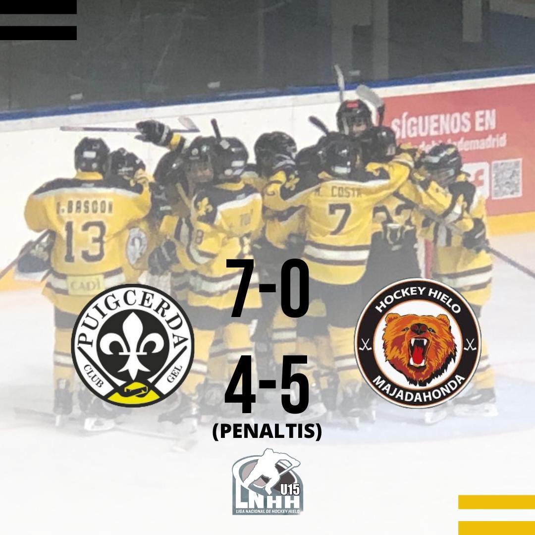 C.G. Puigcerdà 1958 (@cgpuigcerda1958) on Twitter photo ⚡️RESULTATS CAP DE SETMANA⚡️
JORNADA 5 - LNHH U15⚪️
<a href="/cgpuigcerda1958/">C.G. Puigcerdà 1958</a> 7️⃣ - 0️⃣ <a href="/HOCKEY_MAJADAHO/">HOCKEY_MAJADAHONDA</a> Polares
JORNADA 9 - LNHH U15⚪️
<a href="/cgpuigcerda1958/">C.G. Puigcerdà 1958</a> 4️⃣ - 5️⃣ <a href="/HOCKEY_MAJADAHO/">HOCKEY_MAJADAHONDA</a> Pandas (Penals)
#SomhiCGP ⚡️RESULTATS CAP DE SETMANA⚡️
JORNADA 5 - LNHH U15⚪️
<a href="/cgpuigcerda1958/">C.G. Puigcerdà 1958</a> 7️⃣ - 0️⃣ <a href="/HOCKEY_MAJADAHO/">HOCKEY_MAJADAHONDA</a> Polares
JORNADA 9 - LNHH U15⚪️
<a href="/cgpuigcerda1958/">C.G. Puigcerdà 1958</a> 4️⃣ - 5️⃣ <a href="/HOCKEY_MAJADAHO/">HOCKEY_MAJADAHONDA</a> Pandas (Penals)
#SomhiCGP
