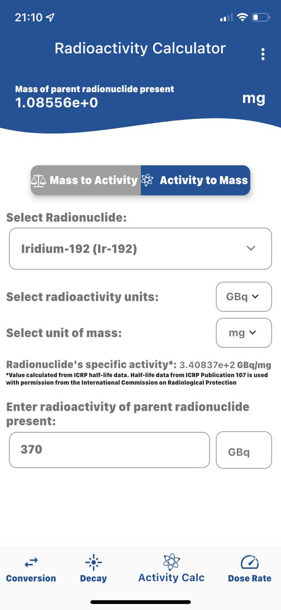 rpalbaltd's tweet photo. @T134989 @ionactive About 1mg indeed. RP Assist app output of this shown: https://t.co/rVSuFkS9yY