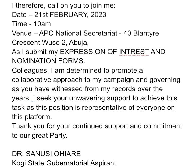 Striving__Soul's tweet photo. My candidate, @Sohiare , the man I pray will take over from our capacity white 🦁 @OfficialGYBKogi for continuity and progressive of Kogi State.
#Team_DSO
#Building_the_Future https://t.co/TCe9SqmY2B
