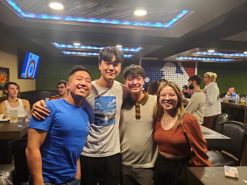 Congrats to <a href="/vicwingly/">victoria👹</a>, <a href="/ToastedBrad/">AESA | Bread</a> and their staff for how far they pushed <a href="/EsportsAlberta/">Alberta Esports Association (AESA)</a> to what it is now #AEE 

Congrats to <a href="/ualberta_esa/">UAlberta Esports Association</a> and all their staff for their amazing work in growing it to what it is now! Proud to have been the first vice president/co-founder 🥹