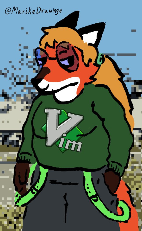 you average vim user tumblr.com/marikedrawinge…