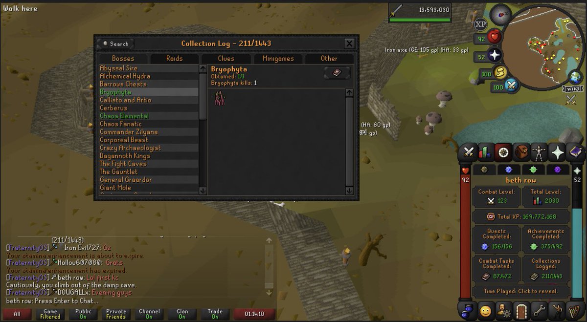 osrsbeth's tweet image. about to piss a lot of ironman off with this🤣