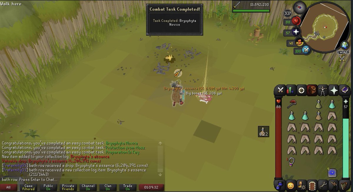 osrsbeth's tweet image. about to piss a lot of ironman off with this🤣