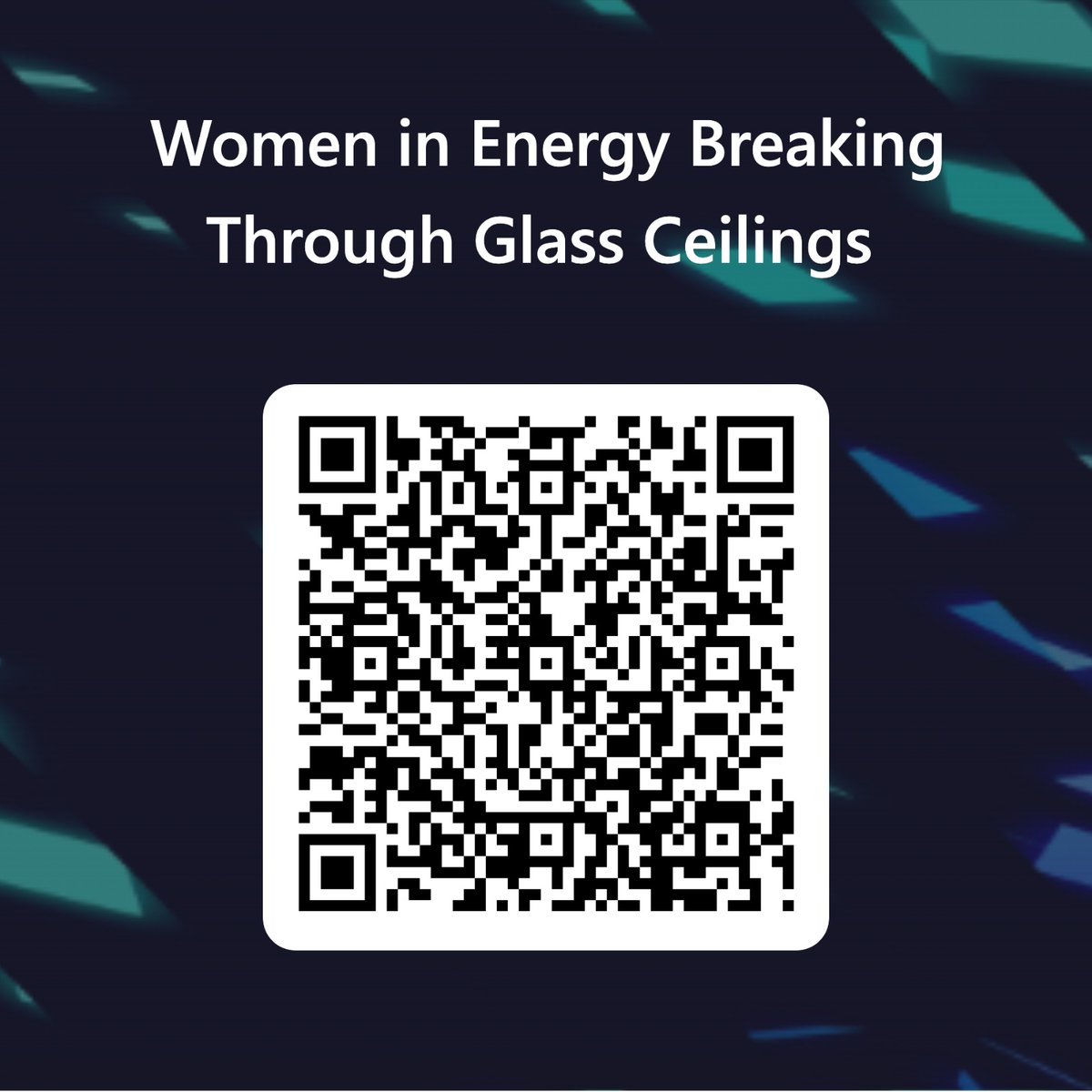 Are you a woman in energy? Or know a woman in energy? Please complete or share this quick 2 min survey! Help us to tell your story as we gear up to celebrate Intl' Women's Day! Use QR code OR this link: forms.office.com/r/5diN4rU72c