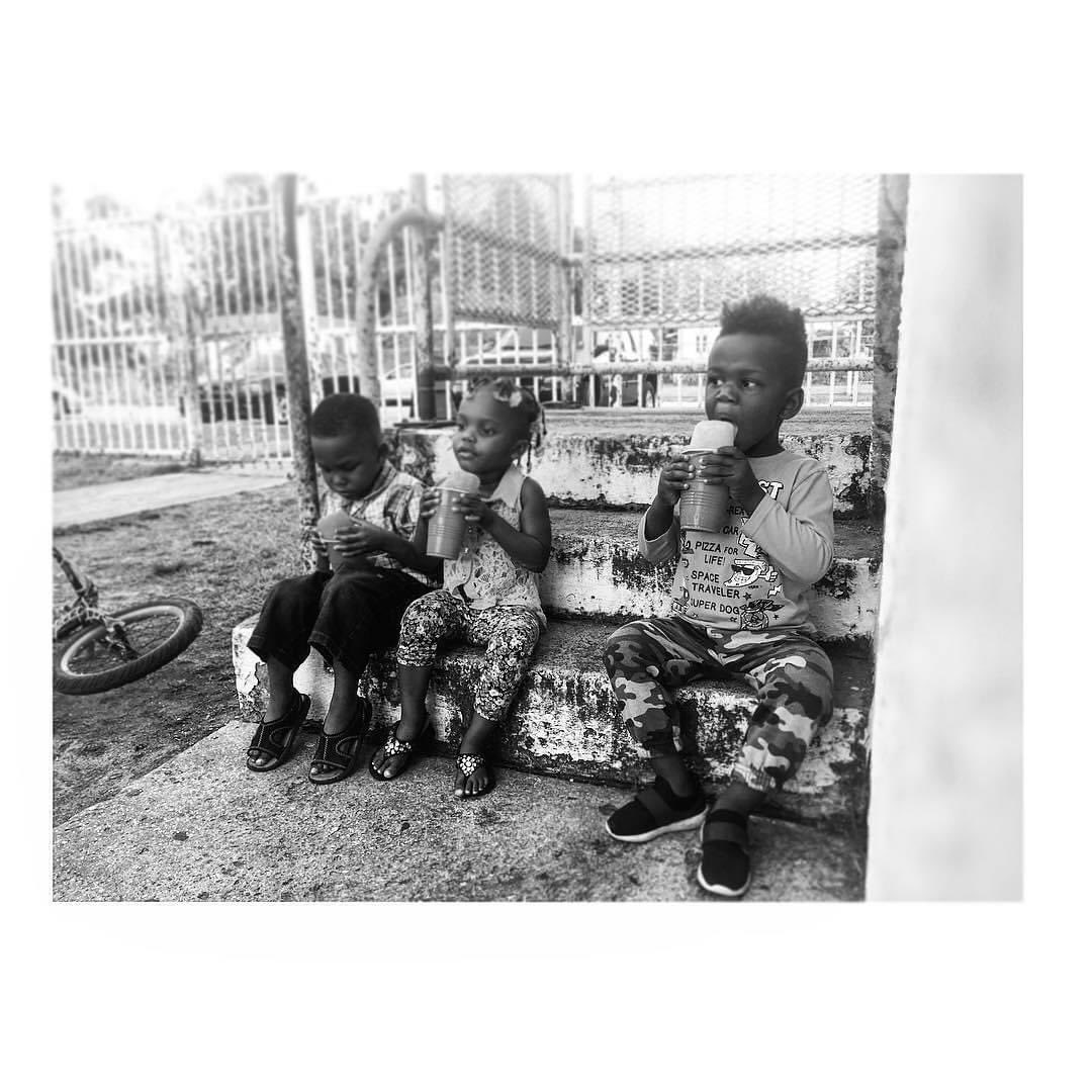 FAABMIAMI's tweet photo. My son is 2 yrs old here the other lil boy is 3 my son has always been the A predator #brownsub baby , Ice cups from the candy lady. https://t.co/59hczIbPfy