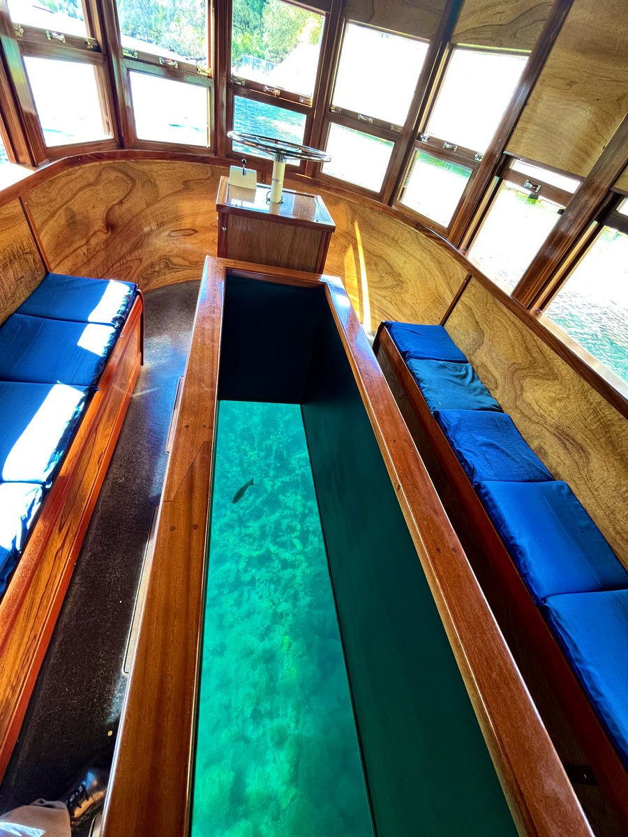 kdamp's tweet photo. Many thanks to @jill_ament for deciding to do our monthly radio program on-site today. The weather could not have been better! It was a great opp to discuss the breadth of applied research being conducted at @txst. A glass-bottom boat ride has to be on the #TXST top 10 list!🐾 https://t.co/C2LRYsCyFh