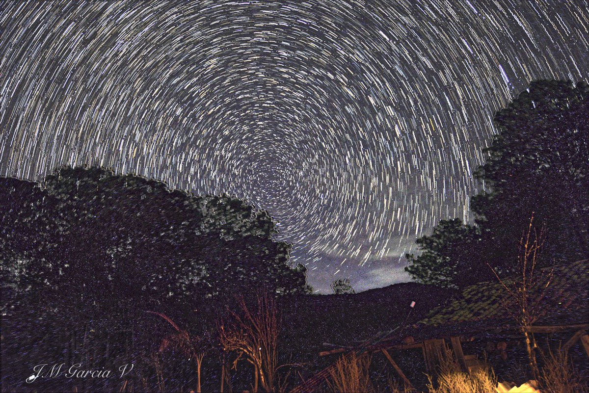 #circumpolar #startrail #rastrodeestrellas #Oaxaca #mixteca