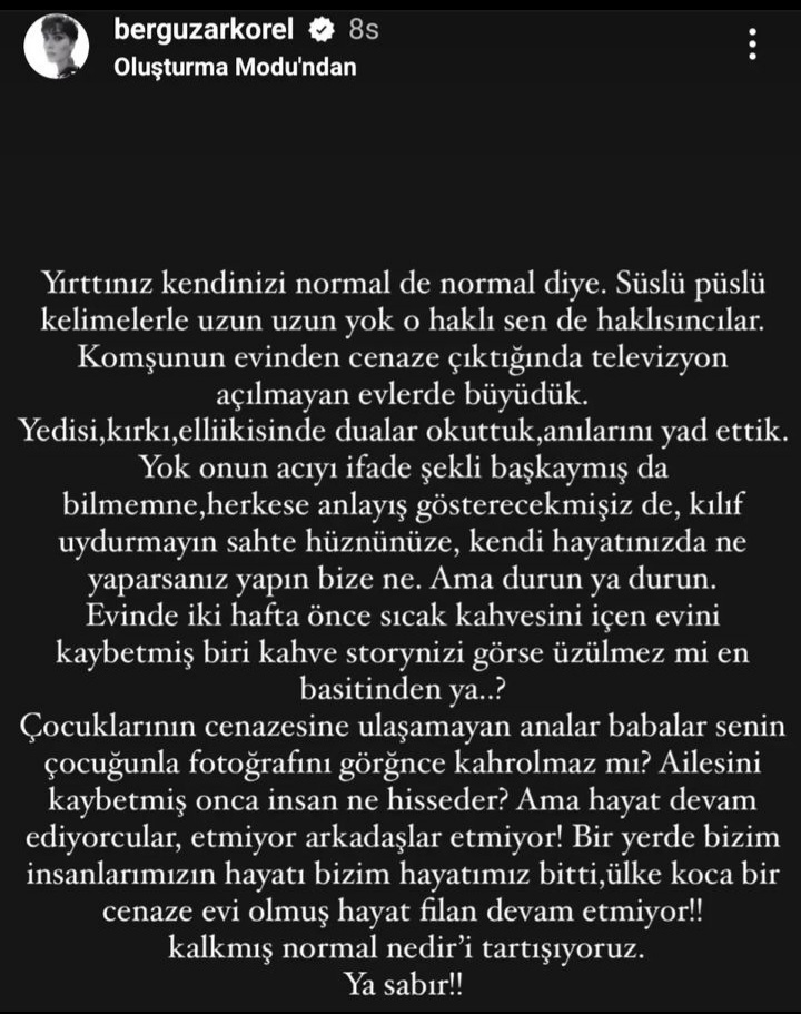 Ya sabırr...