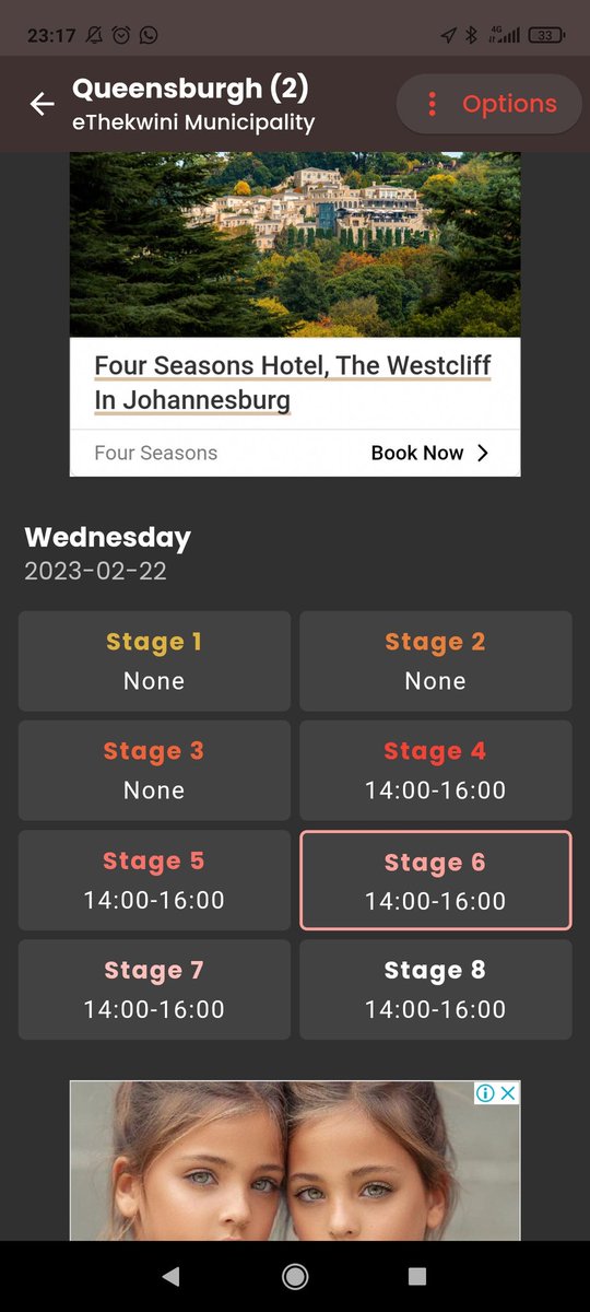 Sp1ceGold's tweet photo. Can someone make this make sense... Why do peeps in Durbs not get shed has much? #Eskom #Loadshedding #loadsheddingstage6 #Durban https://t.co/5SnouSYp19