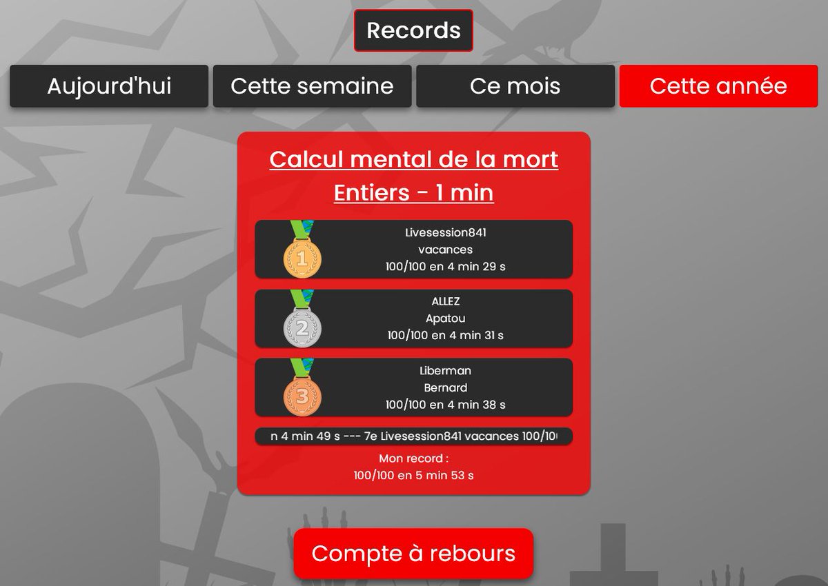 Je Peux Pas J ai Maths Calcul Mental